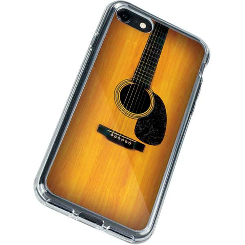 Wood Guitar iPhone SE (2nd & 3rd Gen) Clear Case
