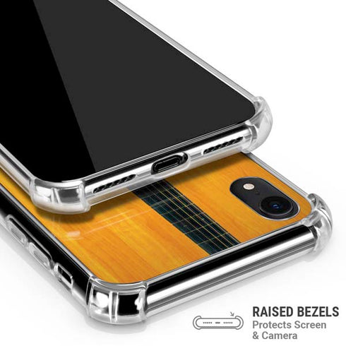 Wood Guitar iPhone XR Clear Case