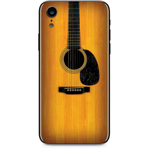 Wood Guitar iPhone XR Skin