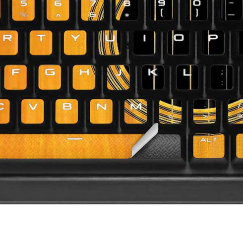 Wood Guitar K95 RGB PLATINUM Mechanical Gaming Keyboard Skin