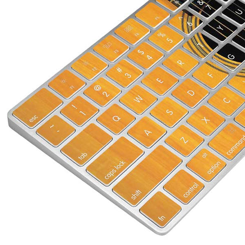Wood Guitar Magic Keyboard Skin