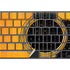 Wood Guitar Magic Keyboard with Numeric Keypad Skin