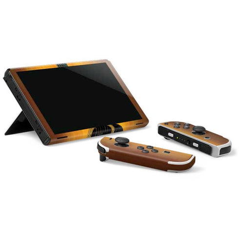 Wood Guitar Nintendo Switch OLED (2021) Skin