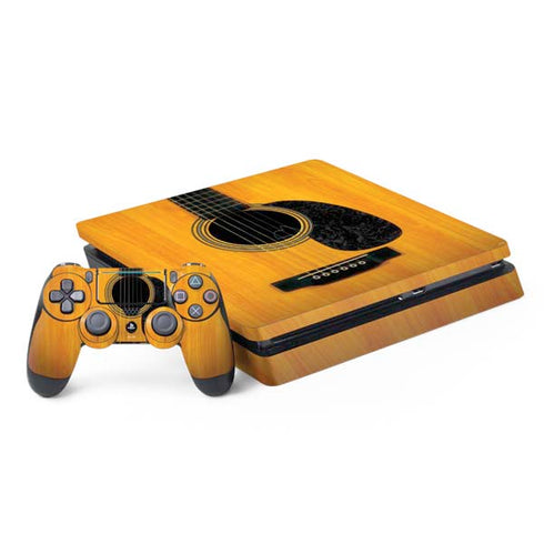 Wood Guitar PS4 Slim Bundle Skin