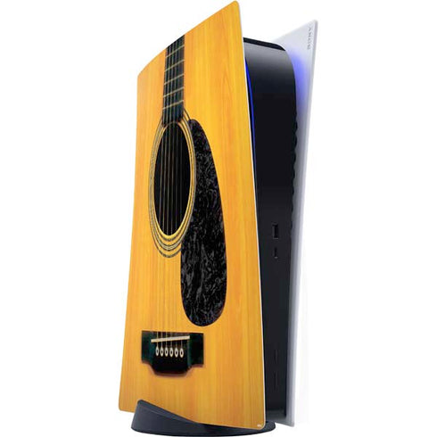 Wood Guitar PS5 Digital Edition Console Skin