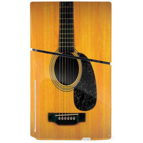 Wood Guitar PS5 Slim Disk Console Skin