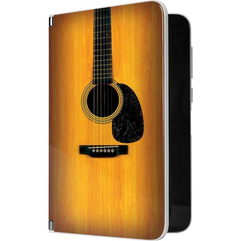 Wood Guitar Surface Duo Skin