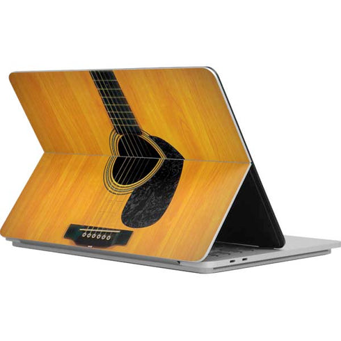 Wood Guitar Surface Laptop Studio Skin