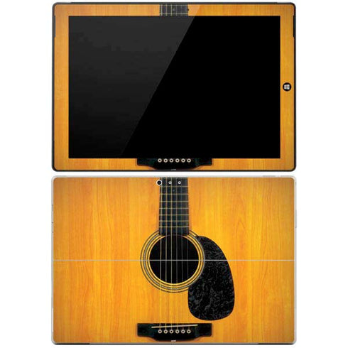 Wood Guitar Surface Pro 3 Skin