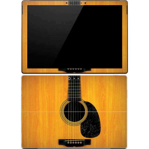 Wood Guitar Surface Pro 4 Skin