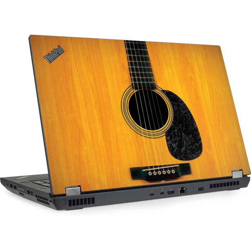 Wood Guitar Lenovo ThinkPad Skin
