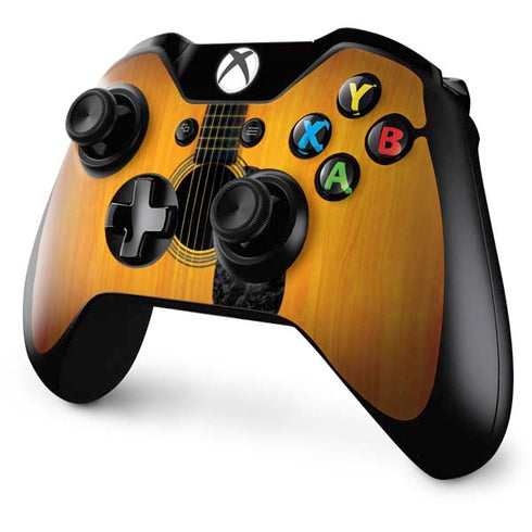 Wood Guitar Xbox One Controller Skin