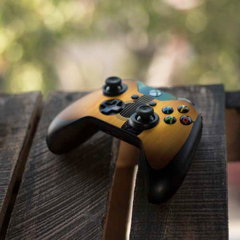 Wood Guitar Xbox One Controller Skin
