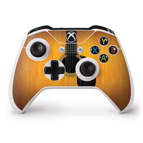 Wood Guitar Xbox One S Controller Skin