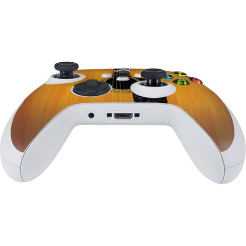 Wood Guitar Xbox Series S Controller Skin