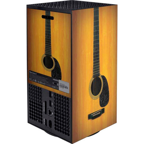 Wood Guitar Xbox Series X Bundle Skin