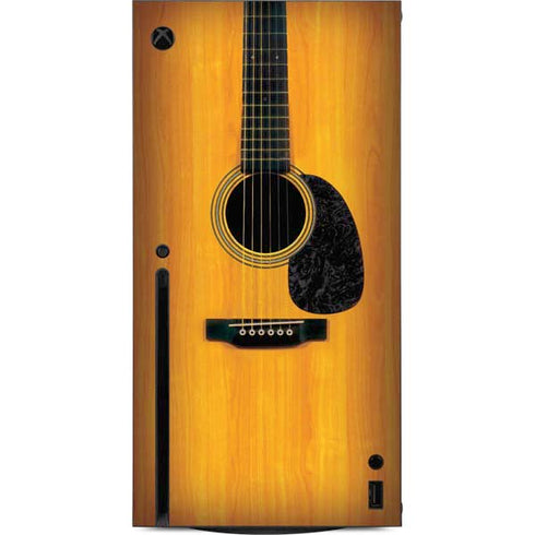 Wood Guitar Xbox Series X Console Skin