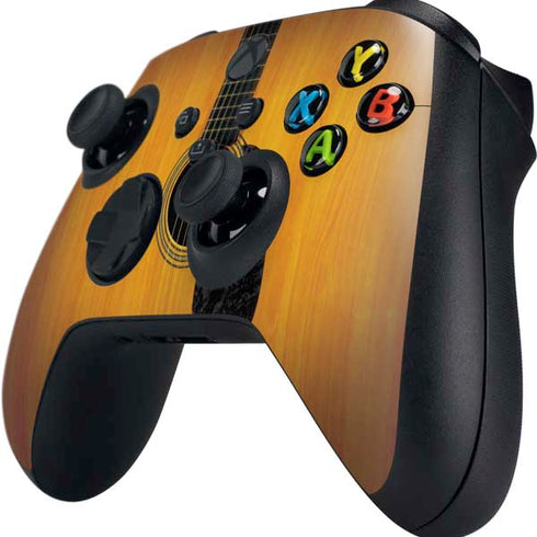 Wood Guitar Xbox Series X Controller Skin