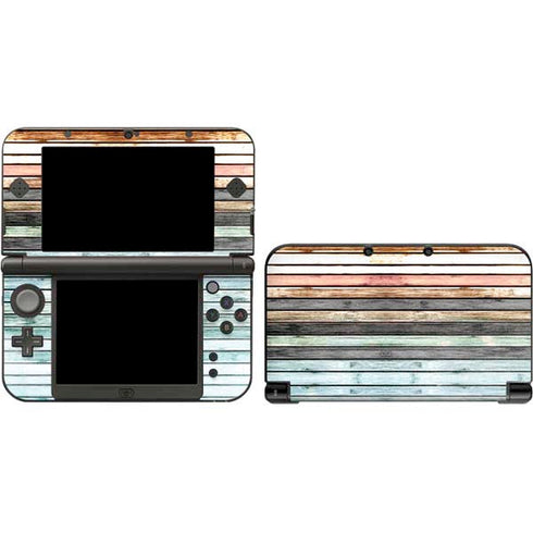 Wooden Stripes 3DS XL 2015 Skin
