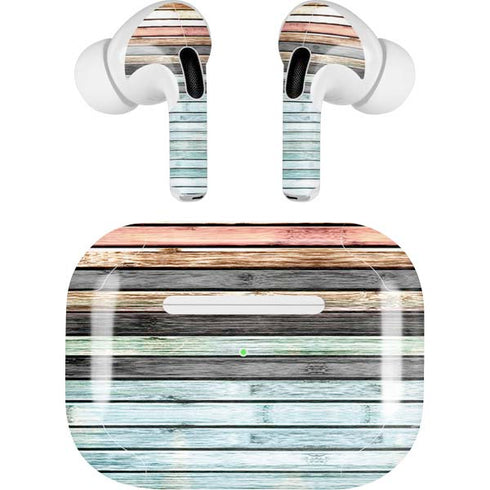Wooden Stripes AirPods Pro 2nd Gen Skin