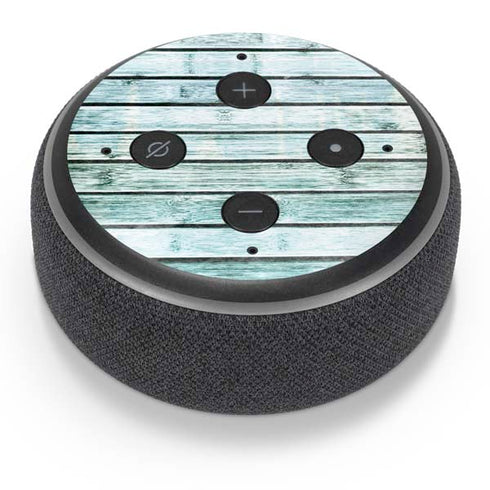 Wooden Stripes Amazon Echo Dot Skin