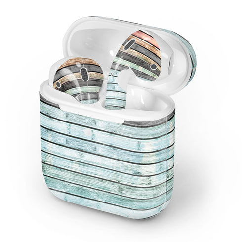 Wooden Stripes Apple AirPods 2 Skin