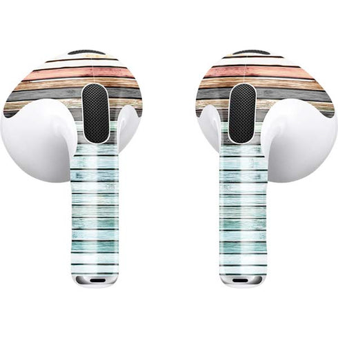Wooden Stripes Apple AirPods (3rd Gen 2021) Skin