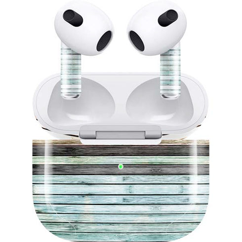 Wooden Stripes Apple AirPods (3rd Gen 2021) Skin