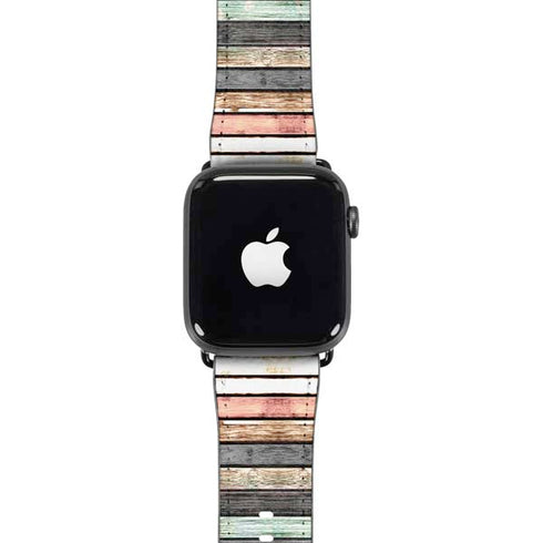 Wooden Stripes Apple Watch Band 38-40mm