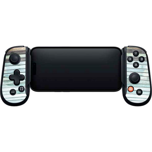 Wooden Stripes Backbone One for iPhone Game Controller Skin