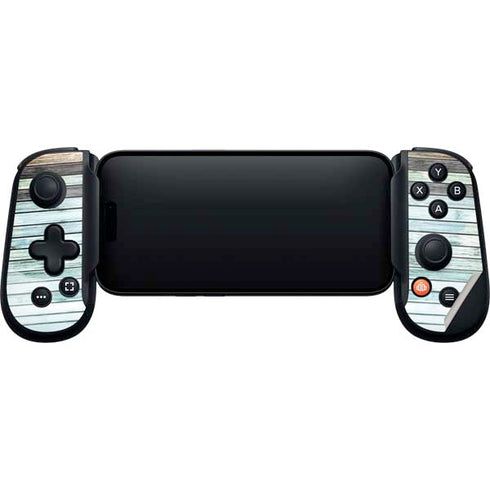 Wooden Stripes Backbone One for iPhone Game Controller Skin