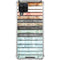Wooden Stripes Galaxy A12 Clear Case