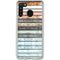 Wooden Stripes Galaxy A21 Clear Case