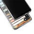 Wooden Stripes Galaxy A21 Clear Case