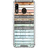 Wooden Stripes Galaxy A30 Clear Case