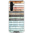 Wooden Stripes Galaxy A54 5G Clear Case