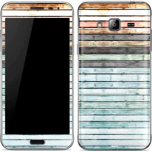 Wooden Stripes Galaxy J3 Skin