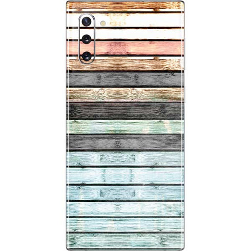Wooden Stripes Galaxy Note 10 Skin