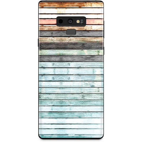 Wooden Stripes Galaxy Note 9 Skin