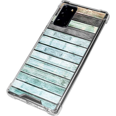 Wooden Stripes Galaxy Note20 5G Clear Case