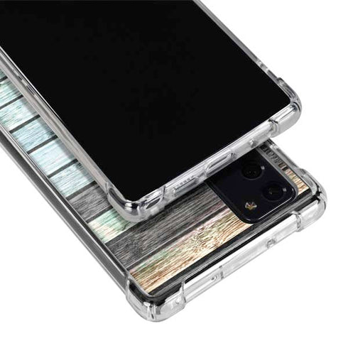 Wooden Stripes Galaxy Note20 5G Clear Case