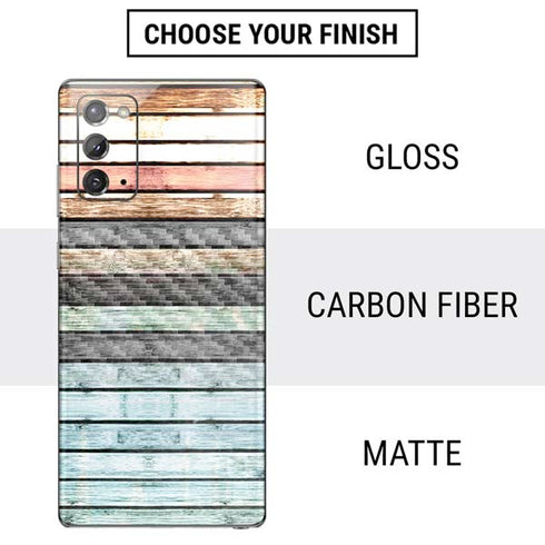 Wooden Stripes Galaxy Note20 5G Skin