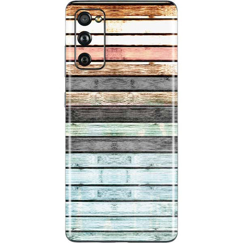 Wooden Stripes Galaxy S20 Fan Edition Skin