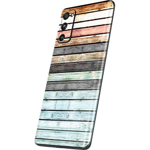 Wooden Stripes Galaxy S20 Fan Edition Skin