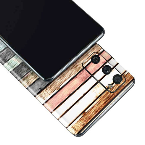 Wooden Stripes Galaxy S20 Fan Edition Skin