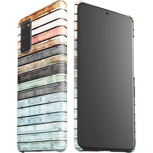 Wooden Stripes Galaxy S20 Lite Case