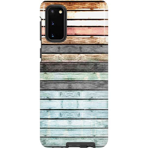 Wooden Stripes Galaxy S20 Pro Case