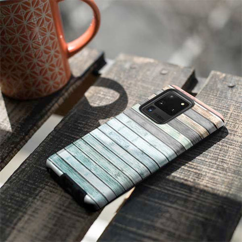 Wooden Stripes Galaxy S20 Ultra 5G Pro Case