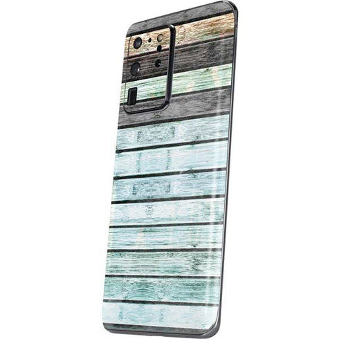 Wooden Stripes Galaxy S20 Ultra 5G Skin