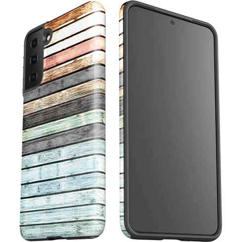 Wooden Stripes Galaxy S21 FE Pro Case
